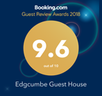Booking Edgcumbe Guesthouse award Plymouth